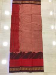 Designer Mercerized cotton saree