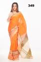 exclusive-orange-cotton-handloom-saree