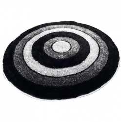 Black Color Round Door Mat