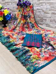 Fancy Soft Georgette Saree