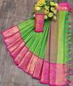 Heavy Cotton Silk With Heavy Jacquard Saree thumb 8