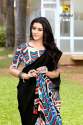 Latest Party wear Printed Saree thumb 7