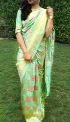 Lichi Silk Saree-KARUNA