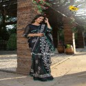 Soft Cotton And Printed Saree With Pum Pum Border

 thumb 6