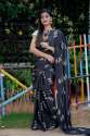 Stylish Crepe Silk Printed Saree thumb 4