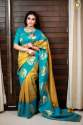 WEAVING JACQUARD SAREE  thumb 1