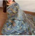 Organza Tissue Gota Work Saree 