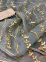 Organza Tissue Gota Work Saree  thumb 1