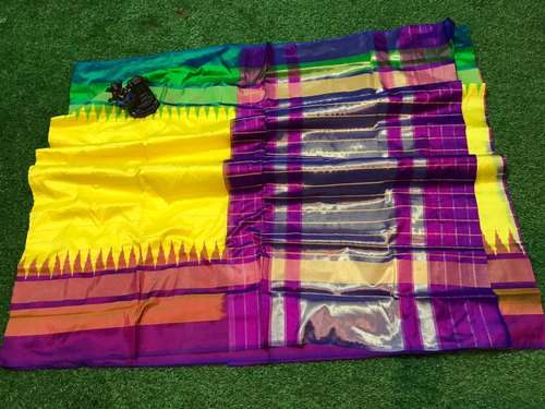 Pure Double Ikkat Patola Silk Saree  by Ethnics Land