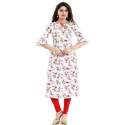 Crepe Printed Kurti thumb 2