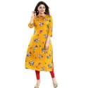Crepe Printed Kurti thumb 3