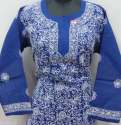 blue-chikankari-fabric-for-women
