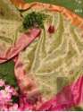 Fancy New Collection Tissue Tussar Silk Saree For Women thumb 1