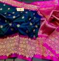 Wedding Wear Pure Tussar Silk Saree  thumb 1