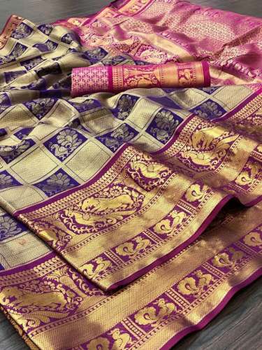 Kanjeevaram Saree by Krishna Fashion