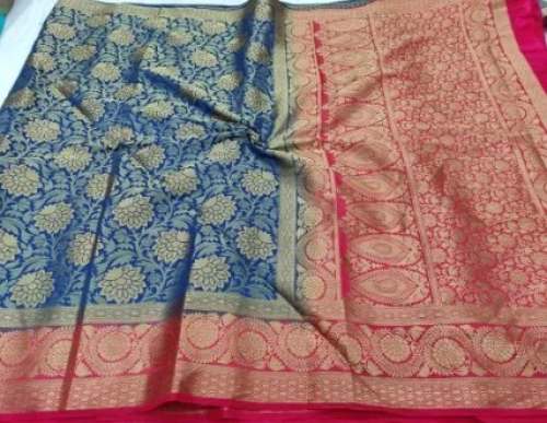 Stunning Brocade Silk Banarasi Saree  by Sidra Fabrics