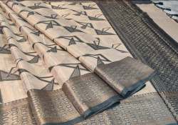 Designer Ikkat Silk Saree