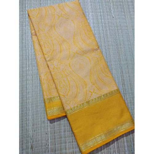 Ladies Banarasi Satin Silk Saree by Adeeba Fabrics