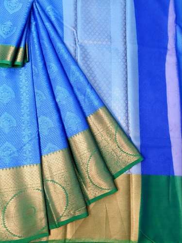 Designer Muslin Silk Saree by Heena Fabrics