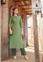 Fancy Rayon Kurti With Palzzo  thumb 3