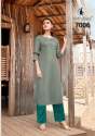 Fancy Rayon Kurti With Palzzo  thumb 6