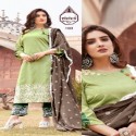 lakhnavi work  kurti pent thumb 2