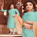 lakhnavi work  kurti pent thumb 5