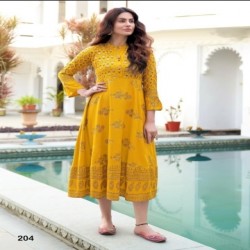 long kurti by green leaf fashion