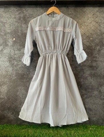  shiffon western one piece