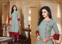 Slub cotton Kurti thumb 1