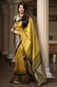 Stylish Soft Lichi Silk Saree