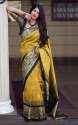 Stylish Soft Lichi Silk Saree thumb 3