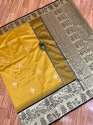Stylish Soft Lichi Silk Saree thumb 6