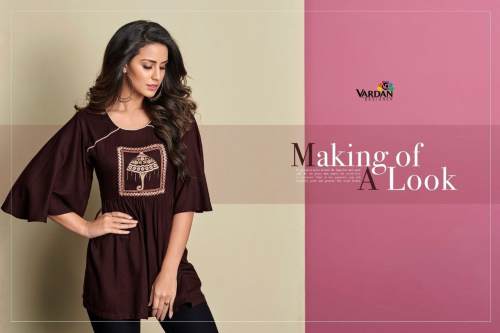 Fancy Collection Rayon Short Top