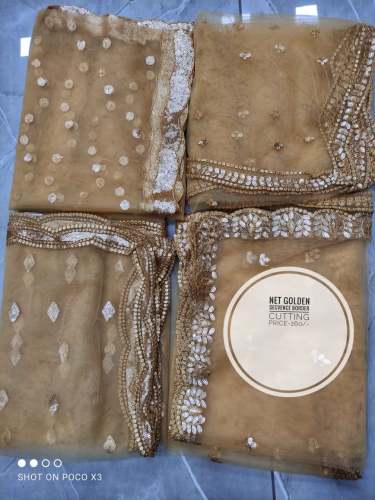 Fancy Embroidered Net Dupatta 