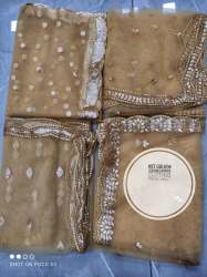 Fancy Embroidered Net Dupatta 