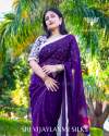 plain-purple-saree-with-embroidered-blouse