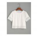  WHITE KNITTED VALENTINO  CROP TOP  thumb 1