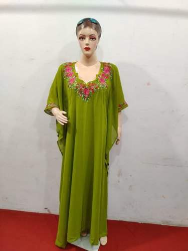 Arabic Green Kaftan  by Mayzuna Import Export