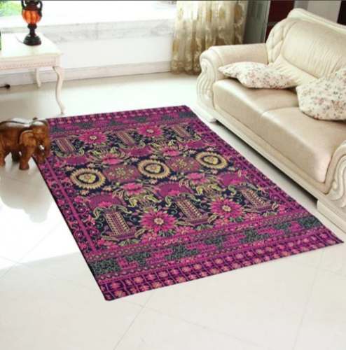 Multi colors Cotton Carpet by Edifice Couture Private Limited