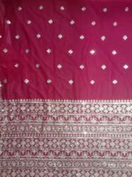 150 GSM Fox Georgette Embroidered Fabric