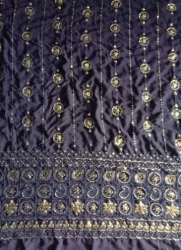 Fox Georgette Embroidered Fabric For kurti 