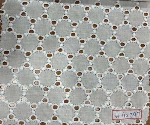 Georgette Schiffli Hakoba Fabric 