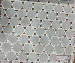 Georgette Schiffli Hakoba Fabric 