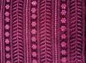 Wine Embroidered Velvet Sequence Sherwani Fabric  thumb 1