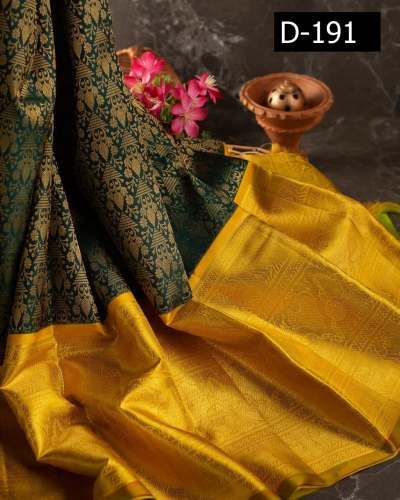 kanchipuram lichi silk by Dhruvi Designer Hub