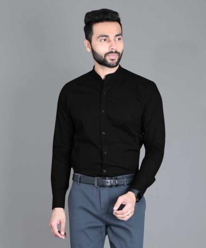 Men's Casual Formal Shirt by Jiyanshi International