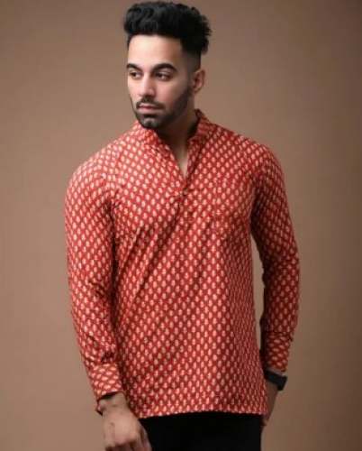 Daily Wear Mens Short Kurta  by Rahul online deal