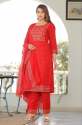 jaipur Trendz Rayon Kurti Pant Dupatta thumb 1