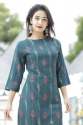 Ladies Rayon Printed Kurti by Jaipuri Trendz thumb 1